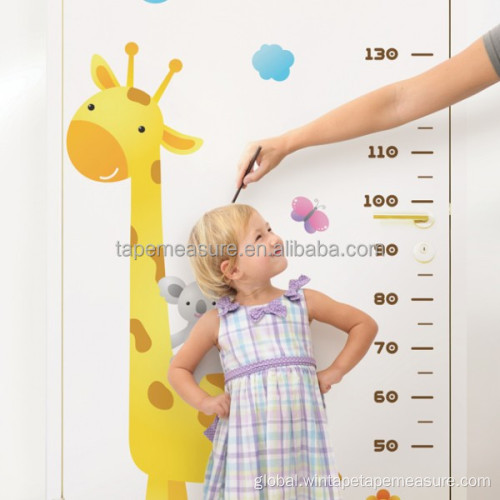 Colorful Measuring Sticker Colorful Wall Sticker Chart Height Measurement Factory